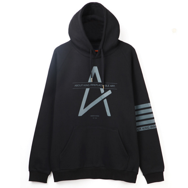 AKIA/ 트라이엥글 후드 triangle hoodie /black