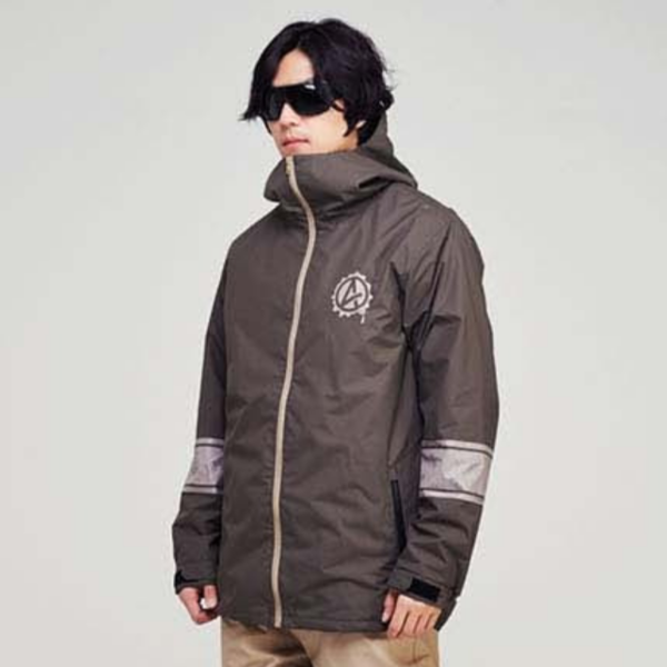 AKIA/ 1415 Team Waterproof Jacket /khaki brown