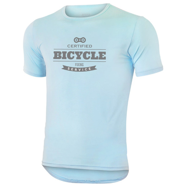 아덴바이크 사이클링 라운드 티셔츠 / 스카이 블루